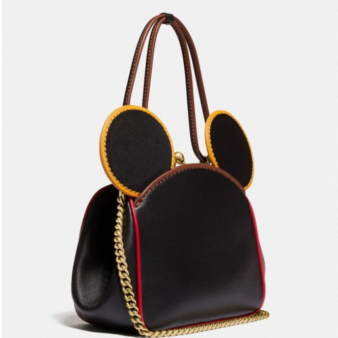 Coach Outlet官网 Coach Disney Mickey Mouse X Keith米奇斜跨吻锁包5折热卖 $247.50 (原价 $495) + 包邮Coach Outlet官网 Coach Disney Mickey Mouse X Keith米奇斜跨吻锁包5折热卖