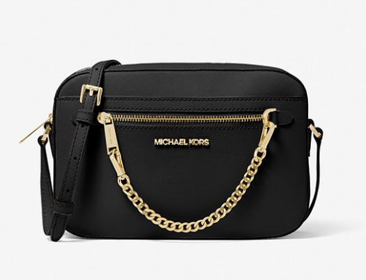 $119 (原价 $348) + 包邮Michael Kors官网 Jet Set Saffiano大号斜跨包2.6折热卖 多色可选