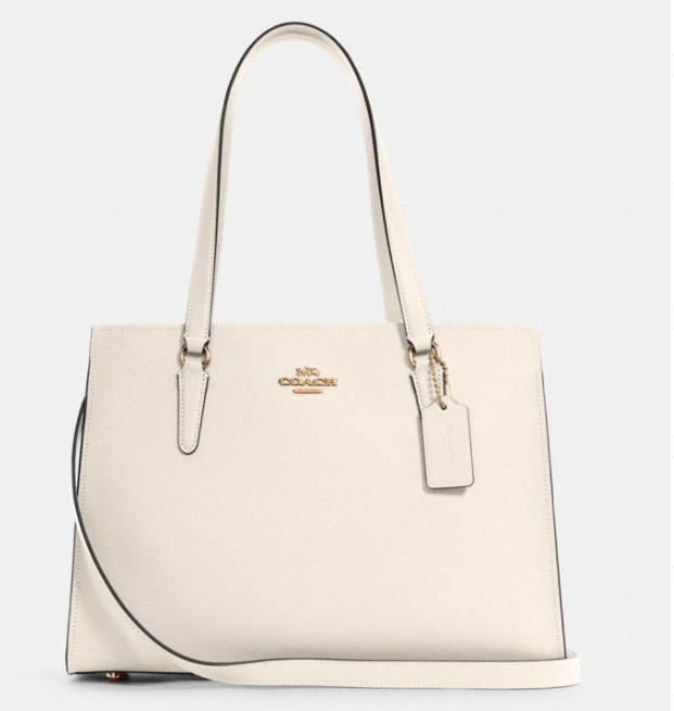 $171.20 (原价 $428) + 免邮Coach Outlet官网 Coach Tatum Carryall托特包4折热卖 多色可选