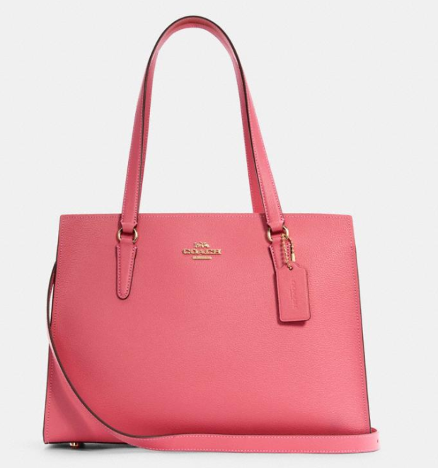 $171.20 (原价 $428) + 免邮Coach Outlet官网 Coach Tatum Carryall托特包4折热卖 多色可选