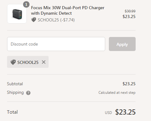 低至5折Aukey返校季精选手机电脑电子配件热卖 收移动电源充电器摄像头键盘床头灯等
