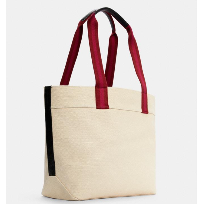 $83.40 (原价 $278) + 免邮Coach Outlet官网 Coach 马车帆布托特包3折热卖 