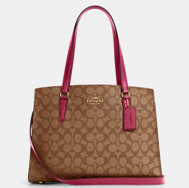 这款COACH 蔻驰Charlie Carryall手提包