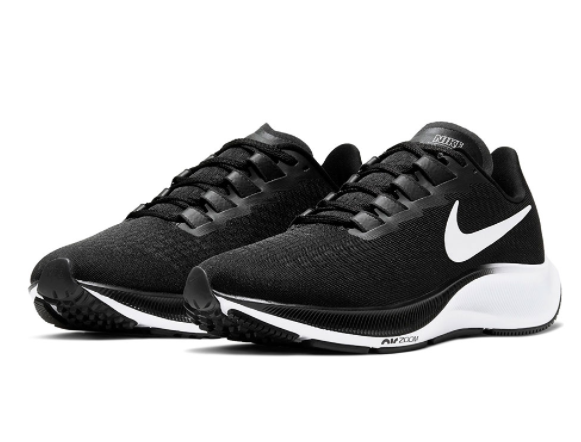 $53.98 (原价 $119.95) + 免邮JackRabbit官网 Nike Air Zoom Pegasus 37 黑色运动鞋热卖 