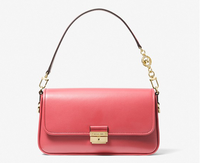 $119.20 (原价 $298) + 免邮MICHAEL MICHAEL KORS Bradshaw 小号纯色腋下包4折热卖 两色可选