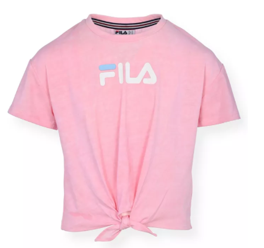 $7.93 (原价 $20) Macy s官网 Fila女大童短袖T恤4折热卖 三色可选 