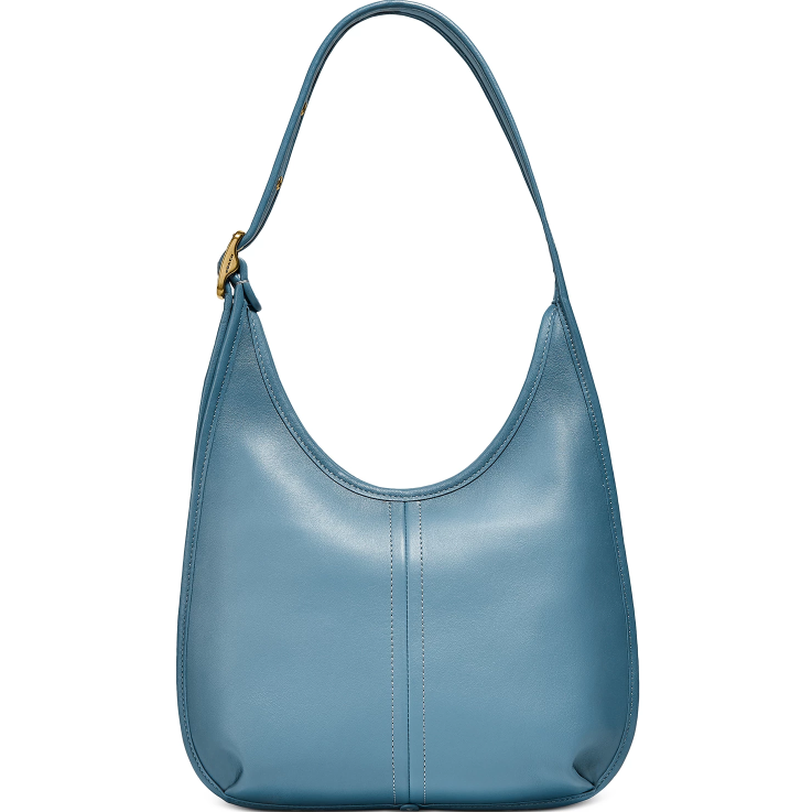 $237 (原价 $395) + 免邮Macy s官网 COACH Ergo 纯色月牙包6折热卖 