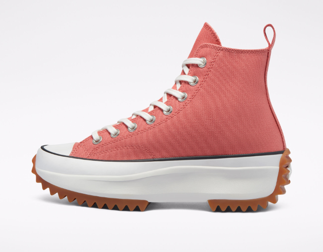 $76.97 (原价 $110) + 免邮Converse Color Run Star Hikeb 厚底高帮帆布鞋7折热卖