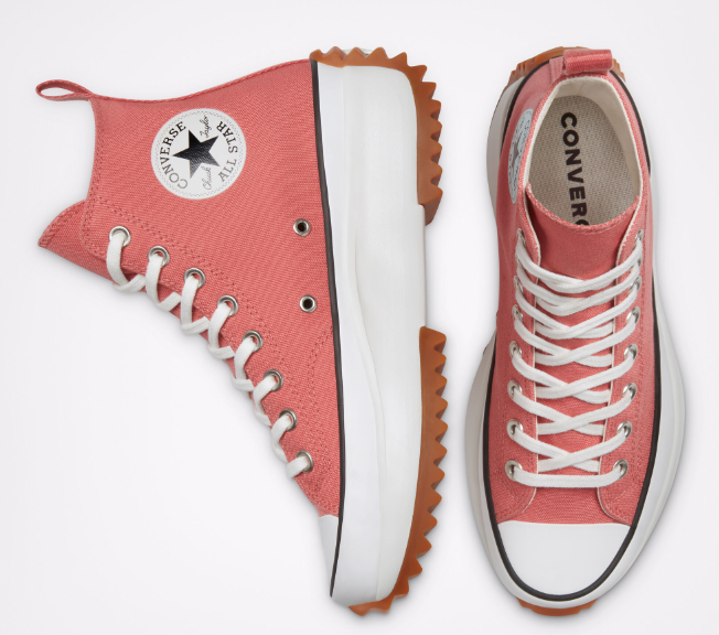 $76.97 (原价 $110) + 免邮Converse Color Run Star Hikeb 厚底高帮帆布鞋7折热卖