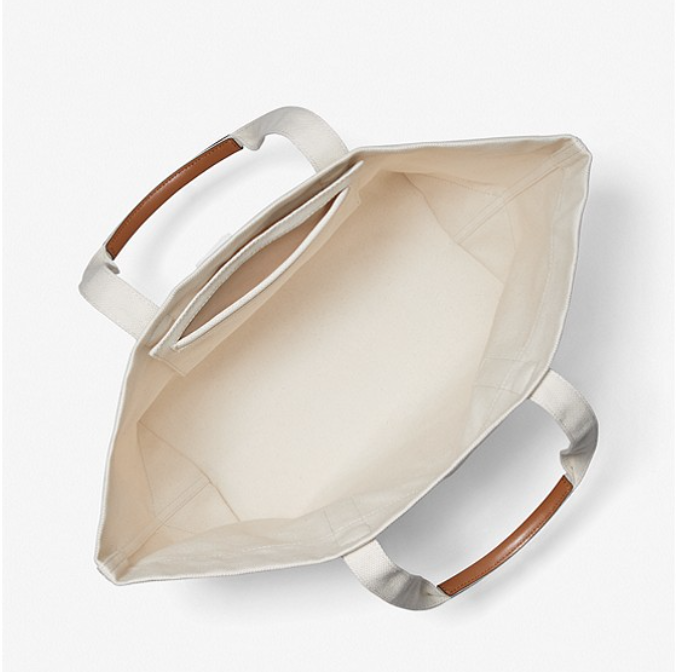 $99 (原价 $198) + 免邮MICHAEL MICHAEL KORS 大号爱心帆布托特包5折热卖 