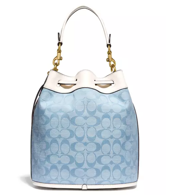 现价$350 + 免邮Belk官网 COACH 老花水桶包热卖 