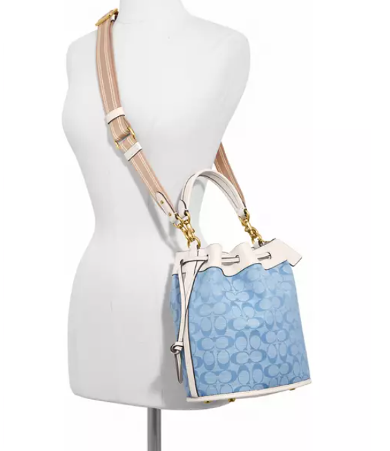 现价$350 + 免邮Belk官网 COACH 老花水桶包热卖 