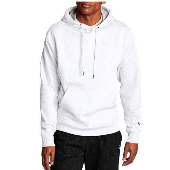 $22.50 (原价 $45) Walmart官网 Champion Powerblend 男士白色连帽卫衣5折热卖