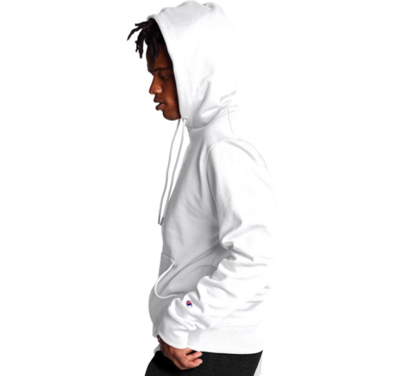 $22.50 (原价 $45) Walmart官网 Champion Powerblend 男士白色连帽卫衣5折热卖