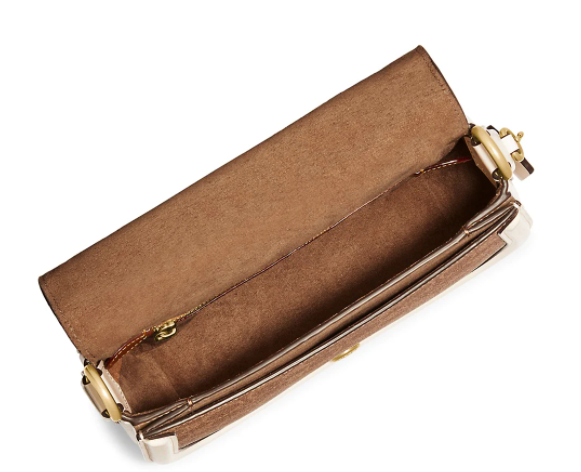 $315 (原价 $450) + 免邮Saks Fifth Avenue官网 COACH Beat 新款马车拼老花马鞍包7折热卖 