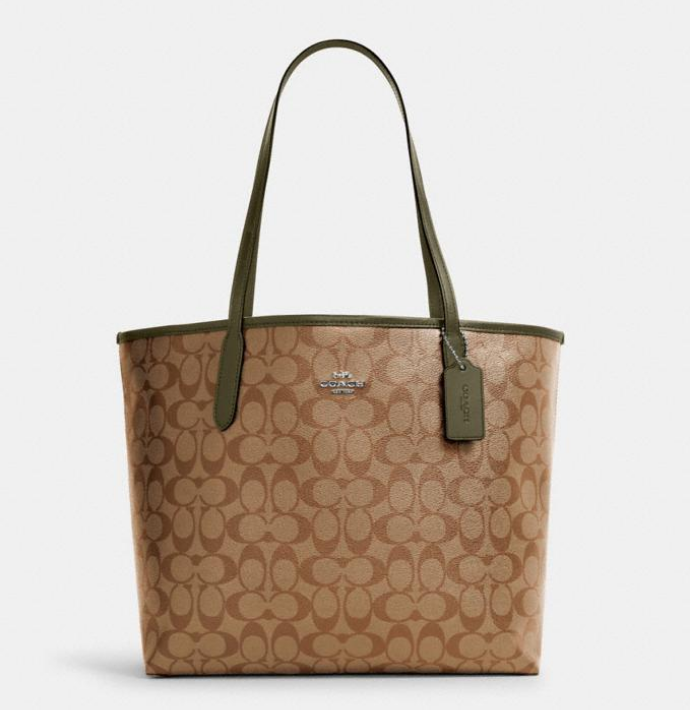 $105 (原价 $350) + 包邮Coach Outlet官网 Coach经典老花托特包3折热卖 多色可选