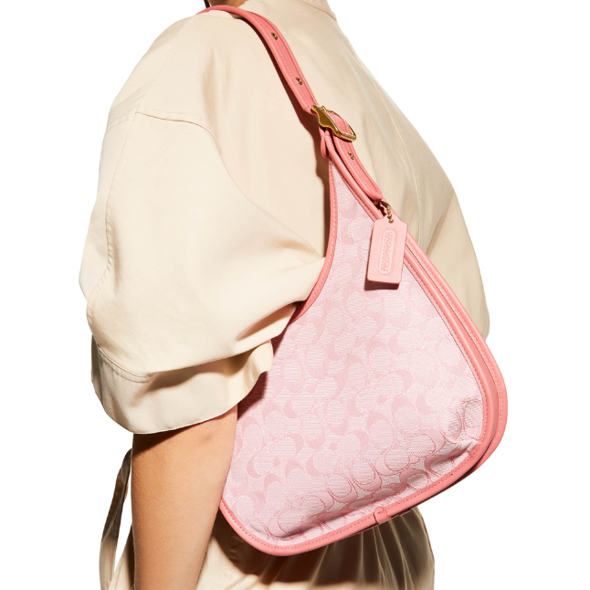 $193 (原价 $395) + 免邮Neiman Marcus官网 Coach 1941 Ergo Signature Jacquard 月牙单肩包48折热卖 