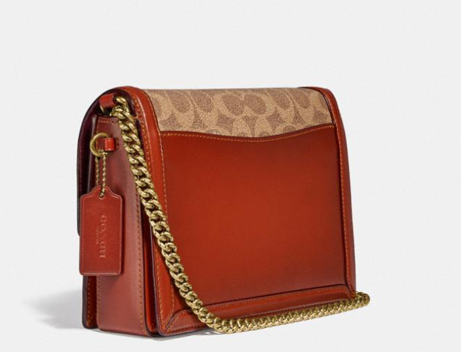 £189.60 (原价 £395) + 免邮Coach英国官网 Coach Hutton 帆布单肩包额外8折热卖