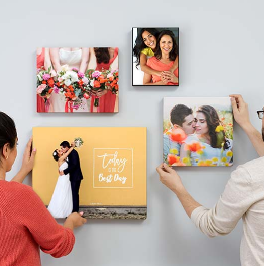 16"x20" 个人定制无框帆布挂画打印 @ Walgreens Photo