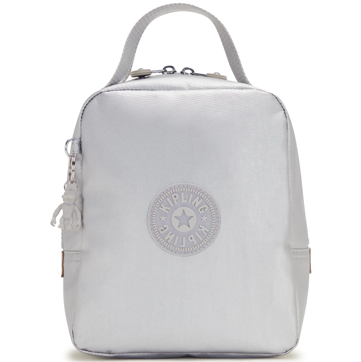 这款Kipling Lyla薰衣草紫午餐包采用尼龙材质