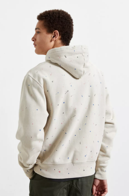 $39.99 (原价 $74)Urban Outfitters官网 Champion Paint Splatter喷漆连帽卫衣5.4折热卖