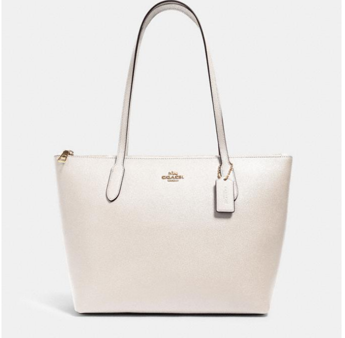 这款COACH 蔻驰 Zip 女款拉链托特包