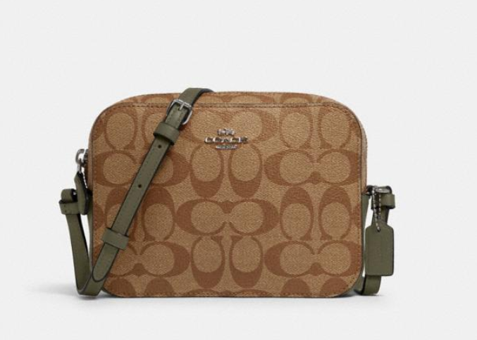 $99 (原价 $250) + 免邮Coach Outlet官网 Coach 迷你老花相机包4折热卖 四色可选