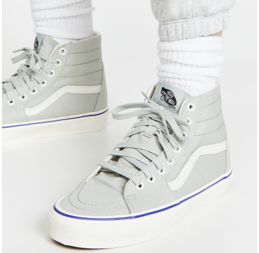 $24 (原价 $80) + 免邮Shopbop官网 Vans Retro Cali Sk8-Hi Tapered 女士高帮板鞋3折热卖   