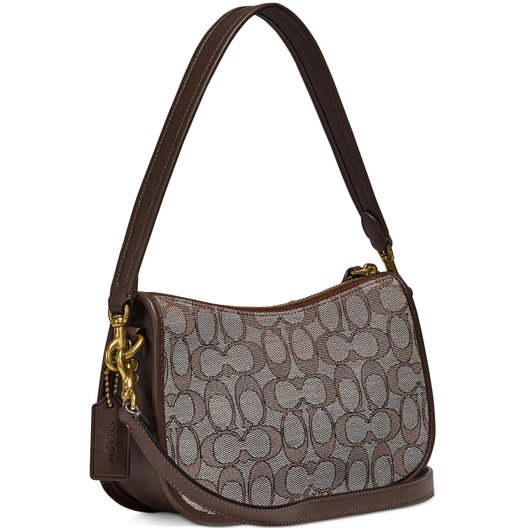 COACH Swinger 20 Bag In Signature Jacquard - Macy's