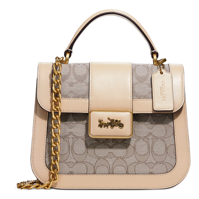 这款COACH新款包包可以手提可肩背