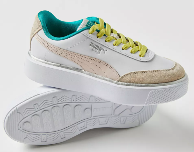 这款PUMA Oslo Maja女子板鞋