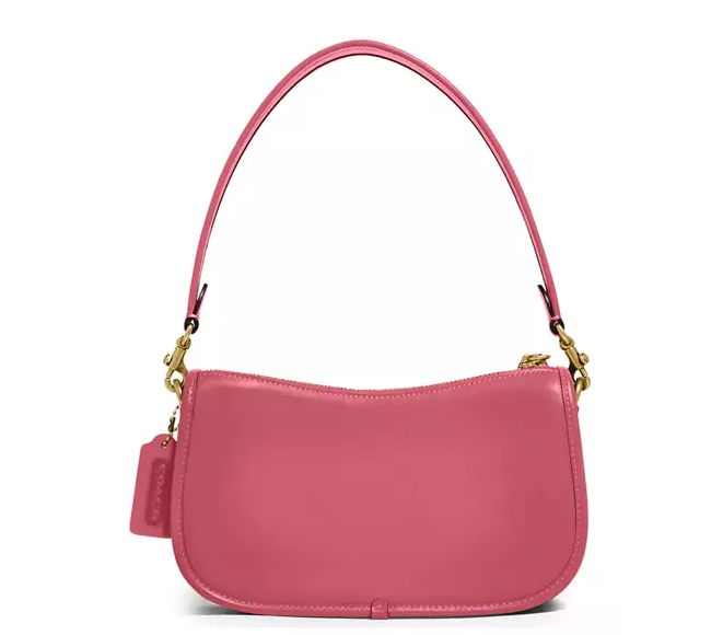 $165 (原价 $275) + 免邮Belk官网 Coach Swinger 太妃糖纯色腋下包6折热卖 