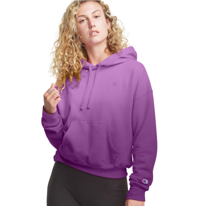 $16.19 (原价 $55) Champion 女士渐变百搭卫衣额外6折热卖 4色可选