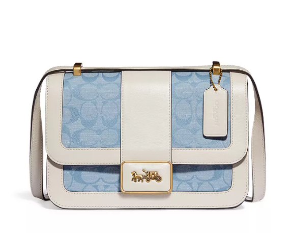 $357 (原价 $595) + 免邮Bloomingdale s官网 COACH Alie 小号斜挎单肩包6折热卖 