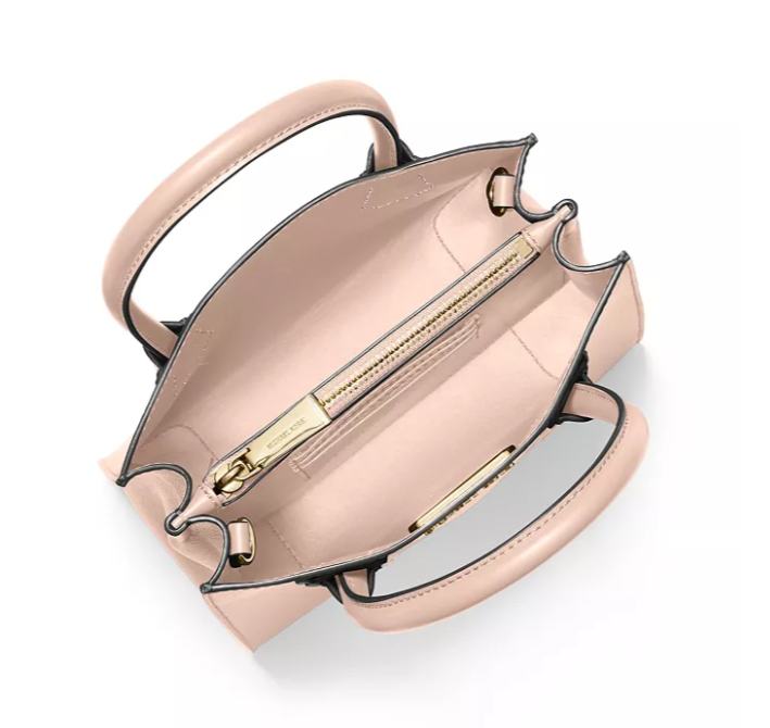 $102.60 (原价 $228) + 免邮Bloomingdale s官网 MICHAEL Michael Kors Mercer 中号粉色锁头包75折热卖 