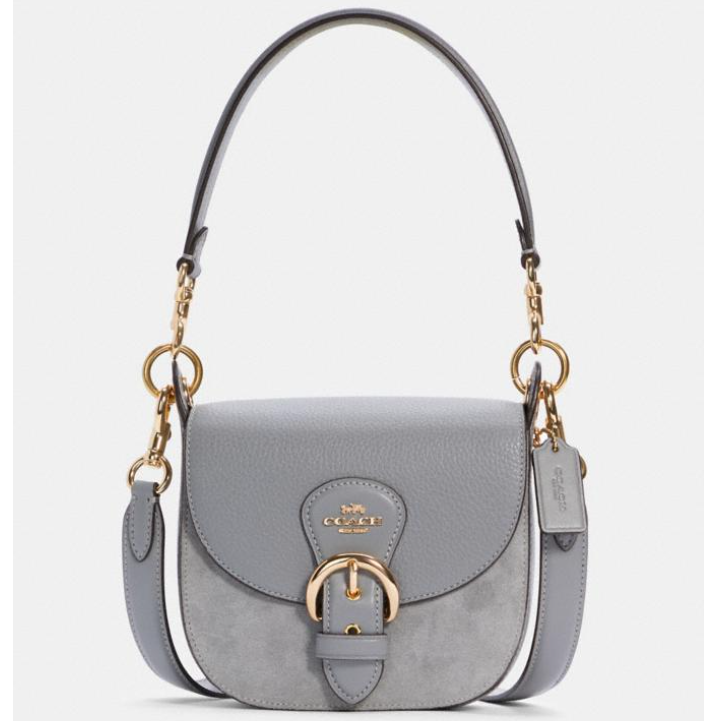 Coach马鞍包又有了马车拼老花的配色