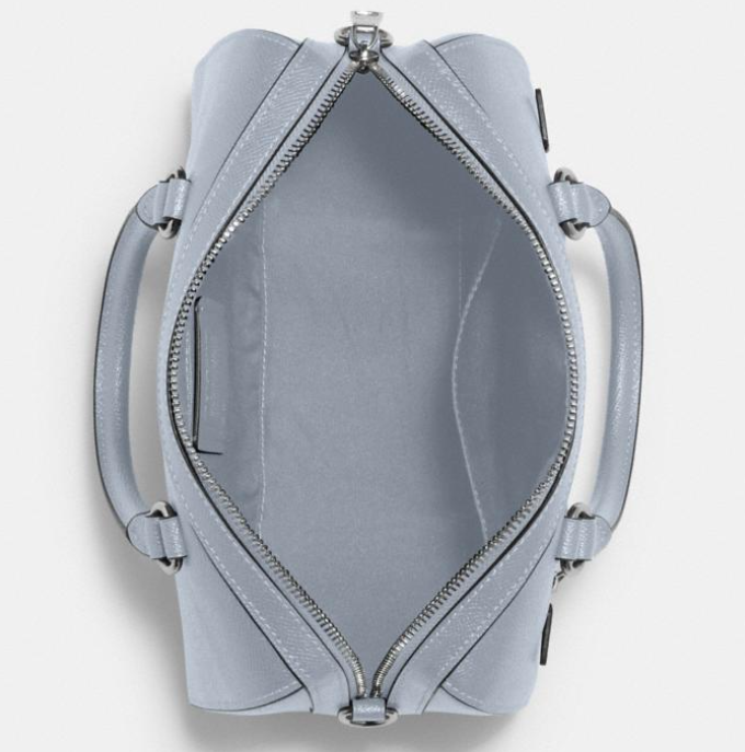 $97.58 (原价 $328) + 免邮Coach Outlet官网 Coach Rowan 灰色款波士顿手提包热卖 