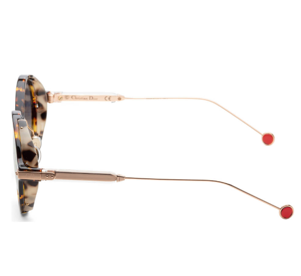 $44.99 (原价 $675) 白菜价！Ashford官网 Christian Dior 迪奥暗纹印花圆框女士墨镜0.7折热卖