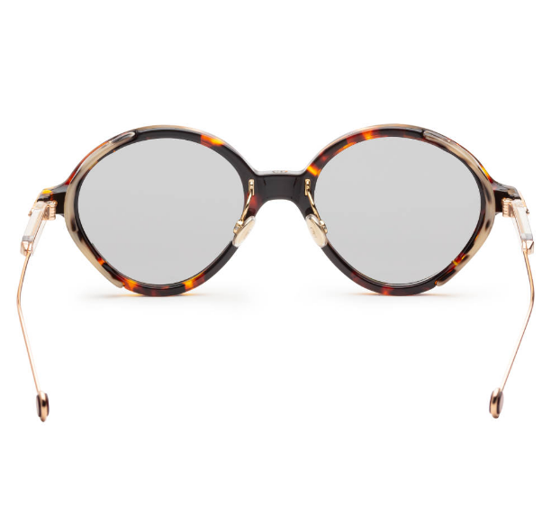 $44.99 (原价 $675) 白菜价！Ashford官网 Christian Dior 迪奥暗纹印花圆框女士墨镜0.7折热卖