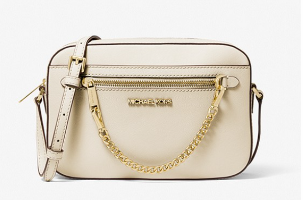 $99 (原价 $348) + 免邮MICHAEL MICHAEL KORS Jet Set Saffiano 大号 相机包2.8折热卖 多色可选