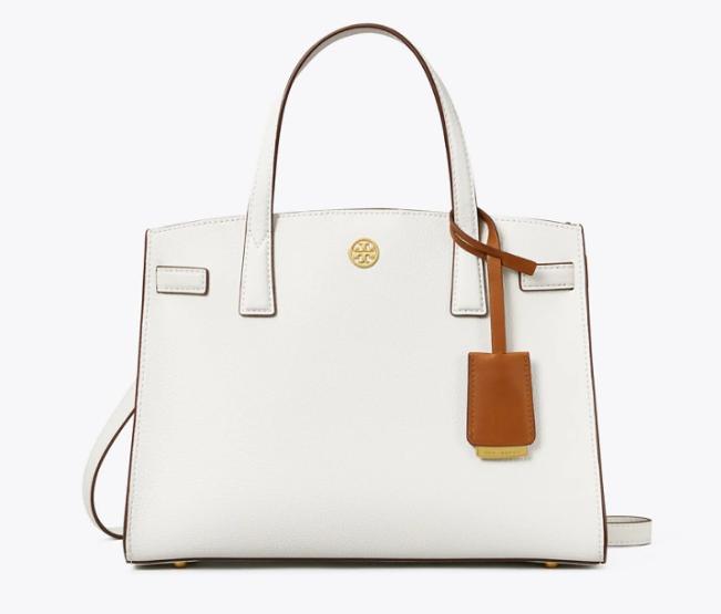 $259 (原价 $378) + 免邮Tory Burch Walker 白色款小号公文包69折热卖 
