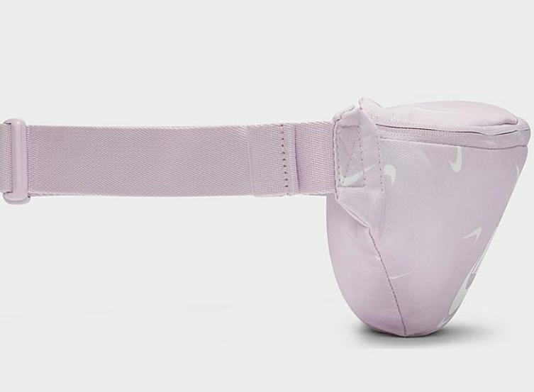 $15 (原价 $25) Finish Line官网 Nike Heritage Hip 马卡龙紫满印logo腰包6折热卖 