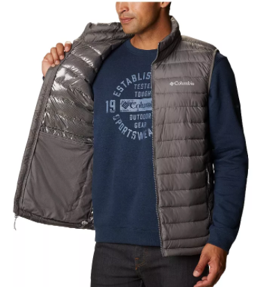 现价$37.93 (原价$110)Macys.com官网精选Columbia男士羽绒马甲优惠