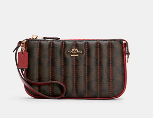 $139 (原价 $188) + 免邮Coach Outlet官网 Coach Nolita 19 经典老花麻将包74折热卖 两色可选