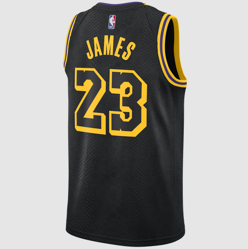 Nike Swingman 球衣代表湖人队的骄傲