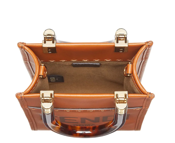 现价$1750 + 免邮FARFETCH官网 Fendi Sunshine 迷你购物包热卖 