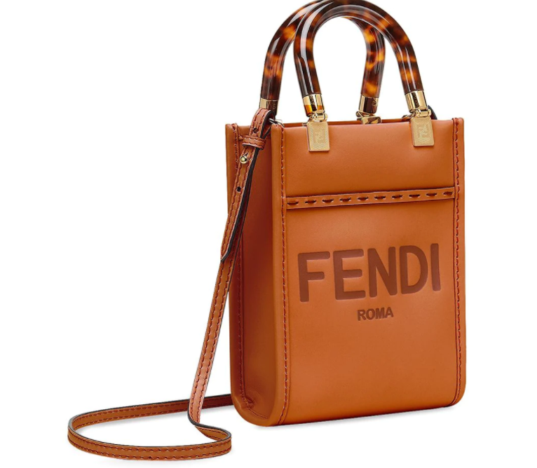 现价$1750 + 免邮FARFETCH官网 Fendi Sunshine 迷你购物包热卖 