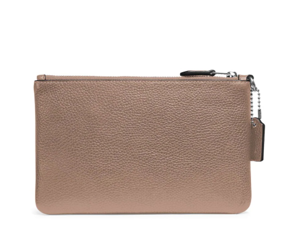 $32.55 (原价 $75) + 免邮Saks Fifth Avenue官网 COACH 小号腕带拉链手包43折热卖 