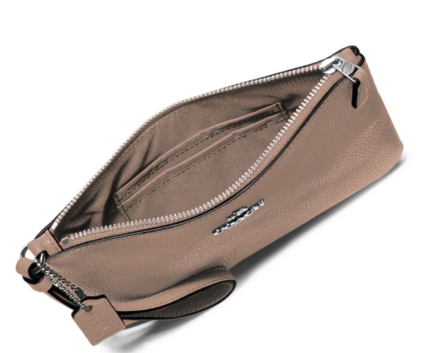 $32.55 (原价 $75) + 免邮Saks Fifth Avenue官网 COACH 小号腕带拉链手包43折热卖 