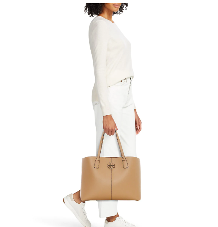 $172.73 (原价 $398) + 免邮Saks Fifth Avenue官网 Tory Burch McGraw 托特包43折热卖 